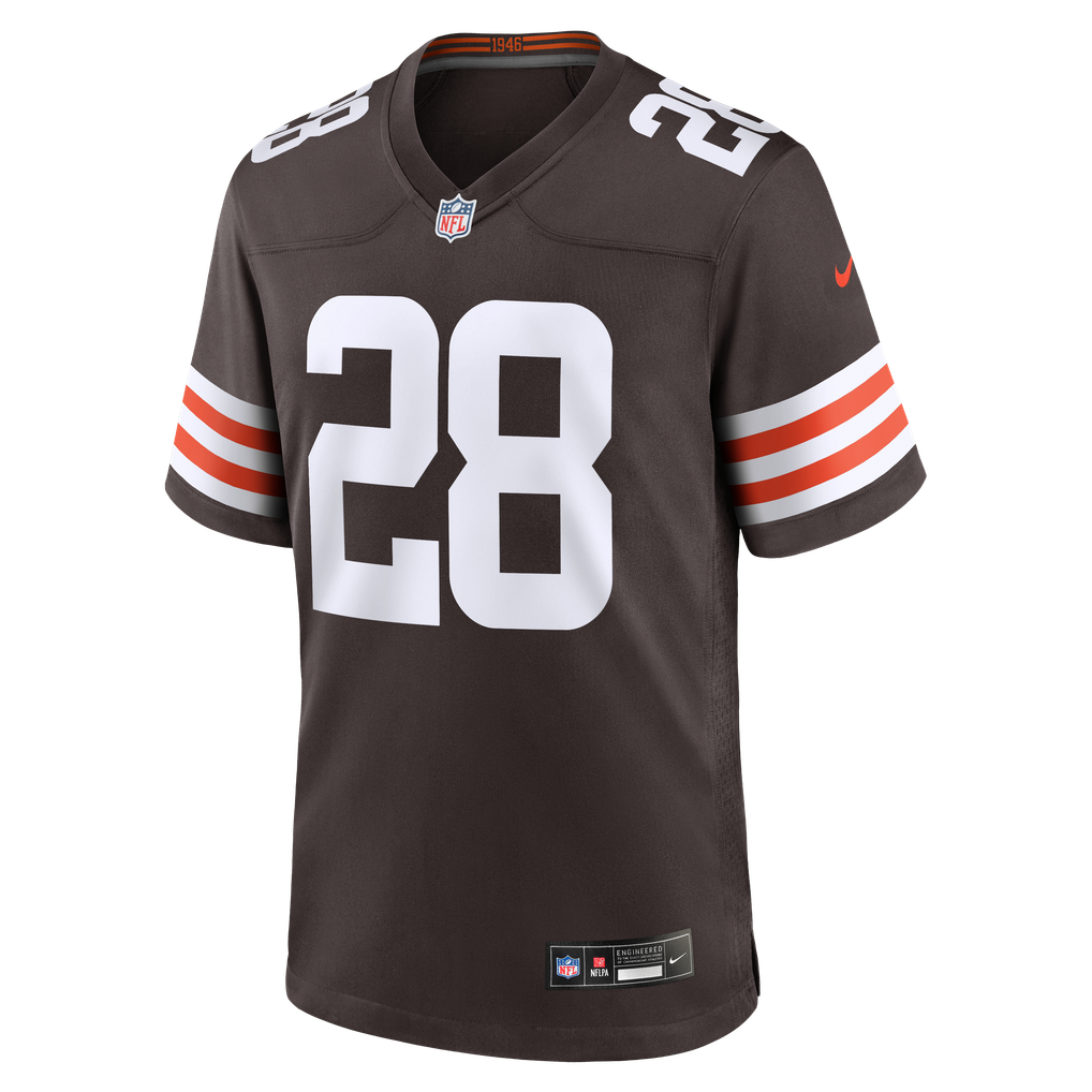 Men's Cleveland Browns Tre Avery Nike Brown Team Game Jersey - Image 3
