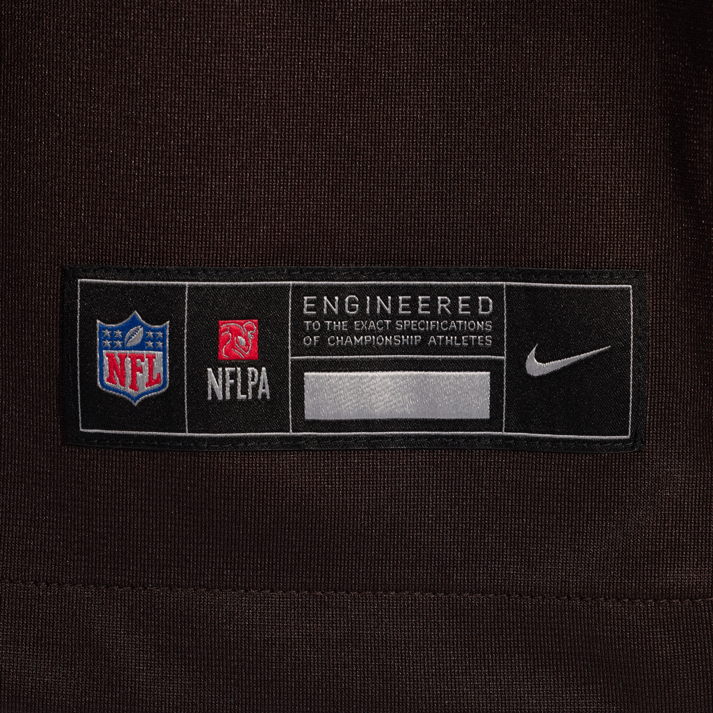 Men's Cleveland Browns Tre Avery Nike Brown Team Game Jersey - Image 10