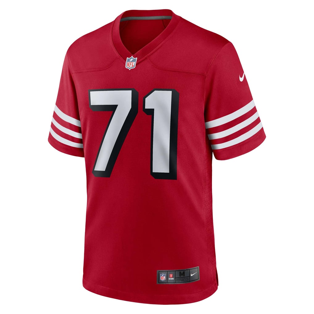 Men's San Francisco 49ers Trent Williams Nike Scarlet Alternate Game Jersey - Image 3