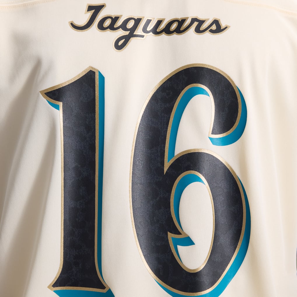 Men's Jacksonville Jaguars Trevor Lawrence Nike Natural 2026 Rivalries Collection Game Jersey - Image 18