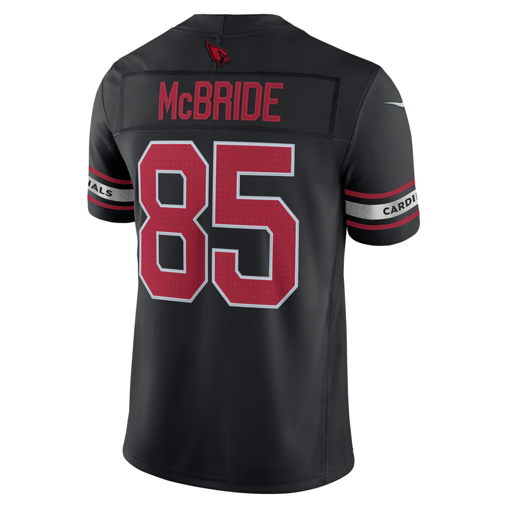 Men's Arizona Cardinals Trey McBride Nike Black Alternate Vapor F.U.S.E. Stitched Limited Jersey - Image 4