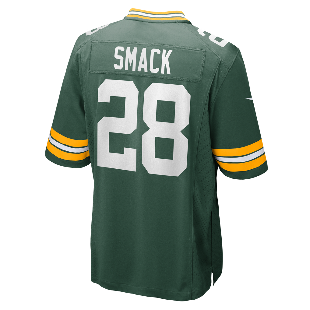 Men's Green Bay Packers Trey Smack Nike Green Team Game Jersey - Image 6