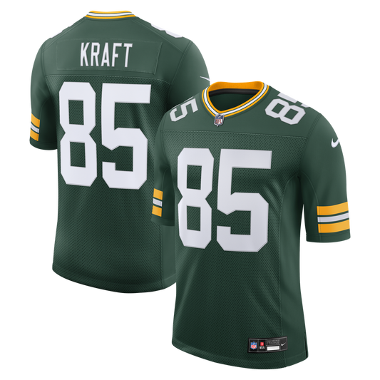 Men's Green Bay Packers Tucker Kraft Nike Green Vapor Untouchable Stitched Limited Jersey - Image 1