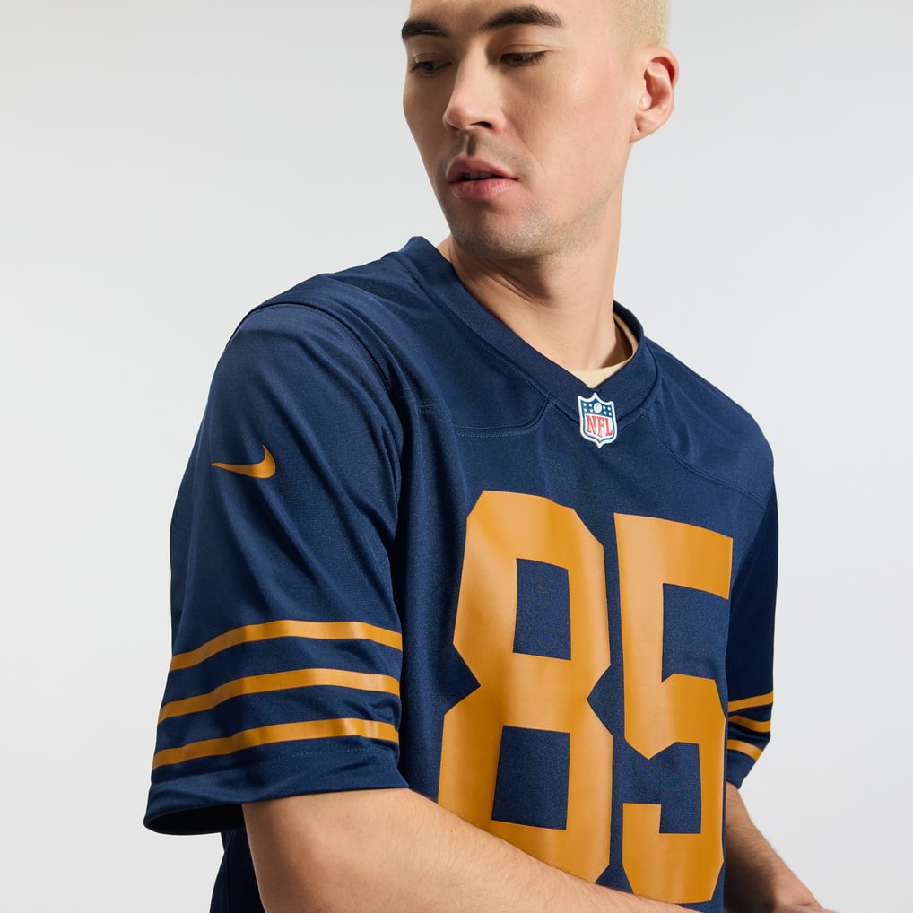 Men's Green Bay Packers Tucker Kraft Nike  Navy Alternate  Game Jersey - Image 11