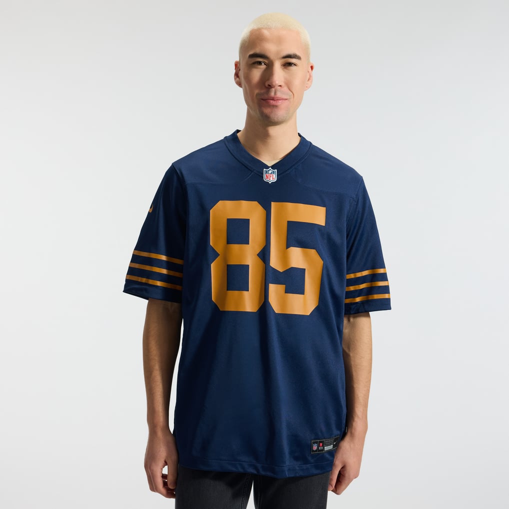 Men's Green Bay Packers Tucker Kraft Nike  Navy Alternate  Game Jersey - Image 3