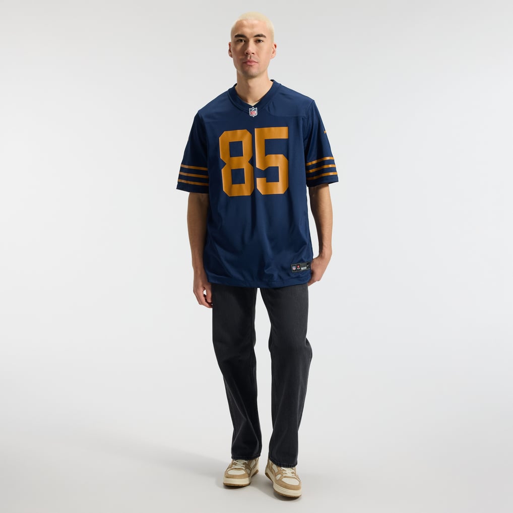 Men's Green Bay Packers Tucker Kraft Nike  Navy Alternate  Game Jersey - Image 5