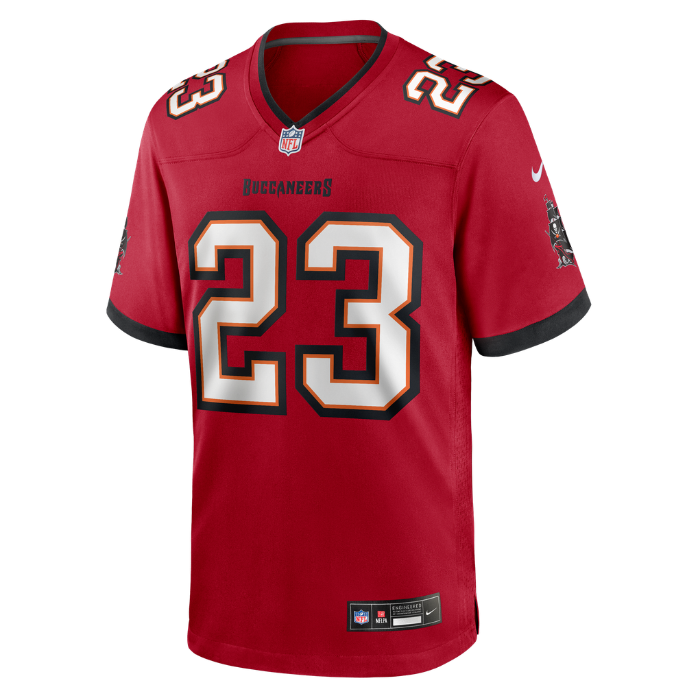 Men's Tampa Bay Buccaneers Tykee Smith Nike  Red  Game Jersey - Image 3