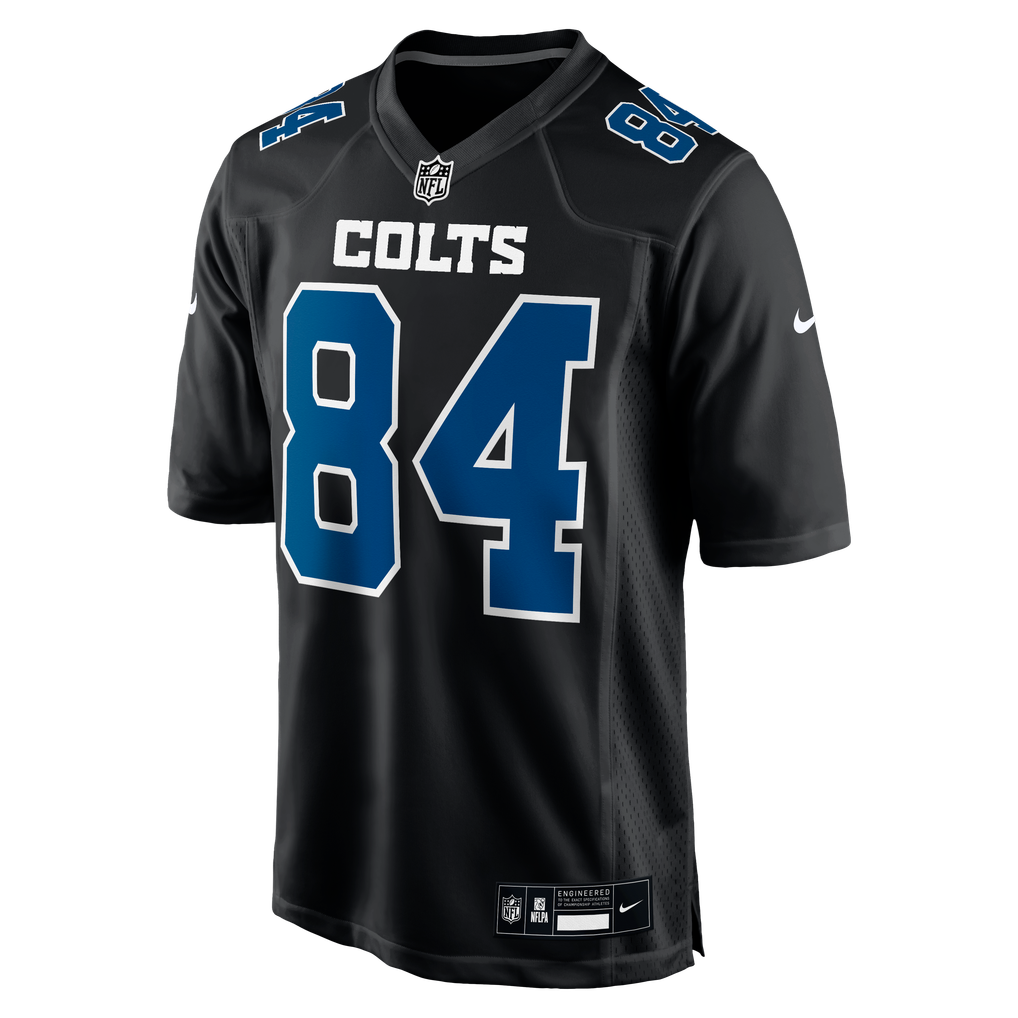 Men's Indianapolis Colts Tyler Warren Nike Carbon Black Fashion Game Jersey - Image 3