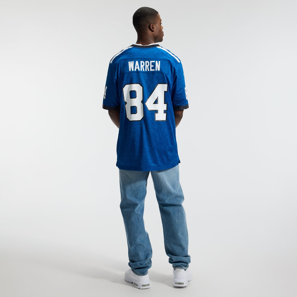 Men's Indianapolis Colts Tyler Warren Nike  Heather Royal Alternate 2 Indiana Nights Game Jersey - Image 6