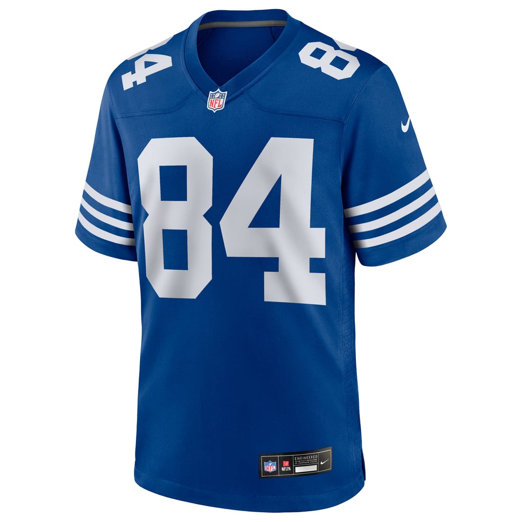 Men's Indianapolis Colts Tyler Warren Nike  Royal Alternate  Game Jersey - Image 3