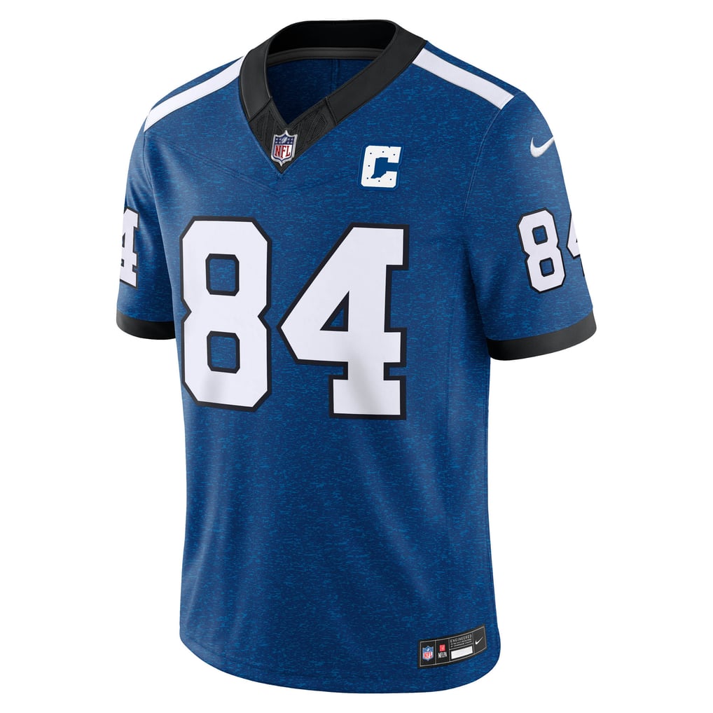 Men's Indianapolis Colts Tyler Warren Nike Royal Alternate Indiana Nights Vapor F.U.S.E. Stitched Limited Jersey - Image 3