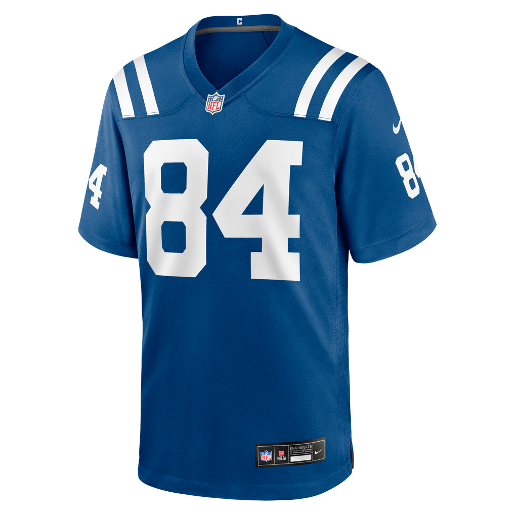 Men's Indianapolis Colts Tyler Warren Nike Royal Team Game Jersey - Image 3