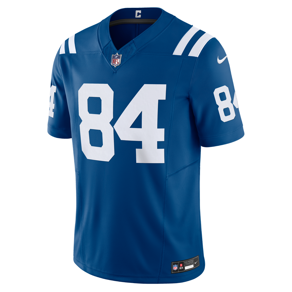Men's Indianapolis Colts Tyler Warren Nike Royal Team Vapor F.U.S.E. Limited Jersey - Image 3