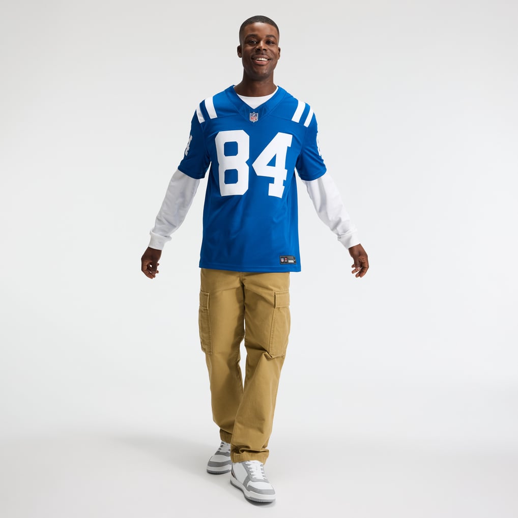 Men's Indianapolis Colts Tyler Warren Nike Royal Team Vapor F.U.S.E. Stitched Limited Jersey - Image 5
