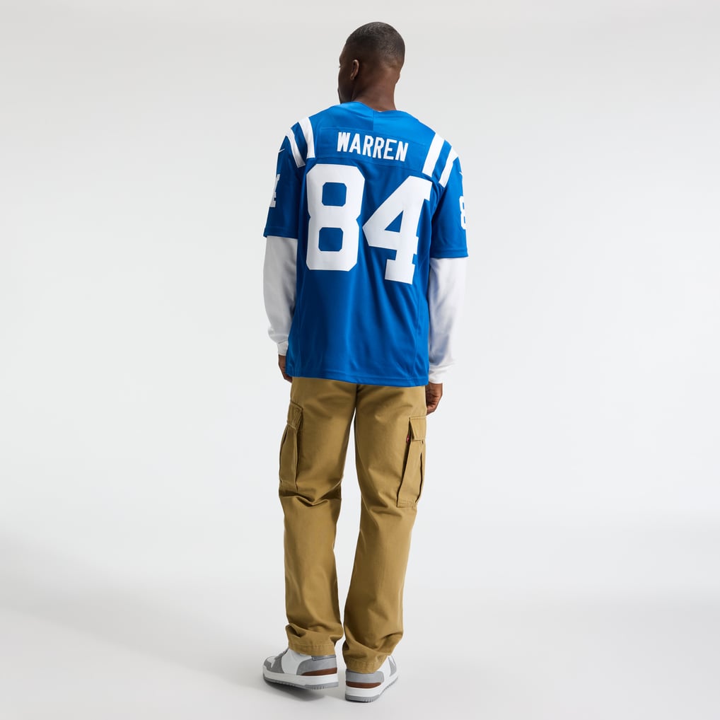 Men's Indianapolis Colts Tyler Warren Nike Royal Team Vapor F.U.S.E. Stitched Limited Jersey - Image 6