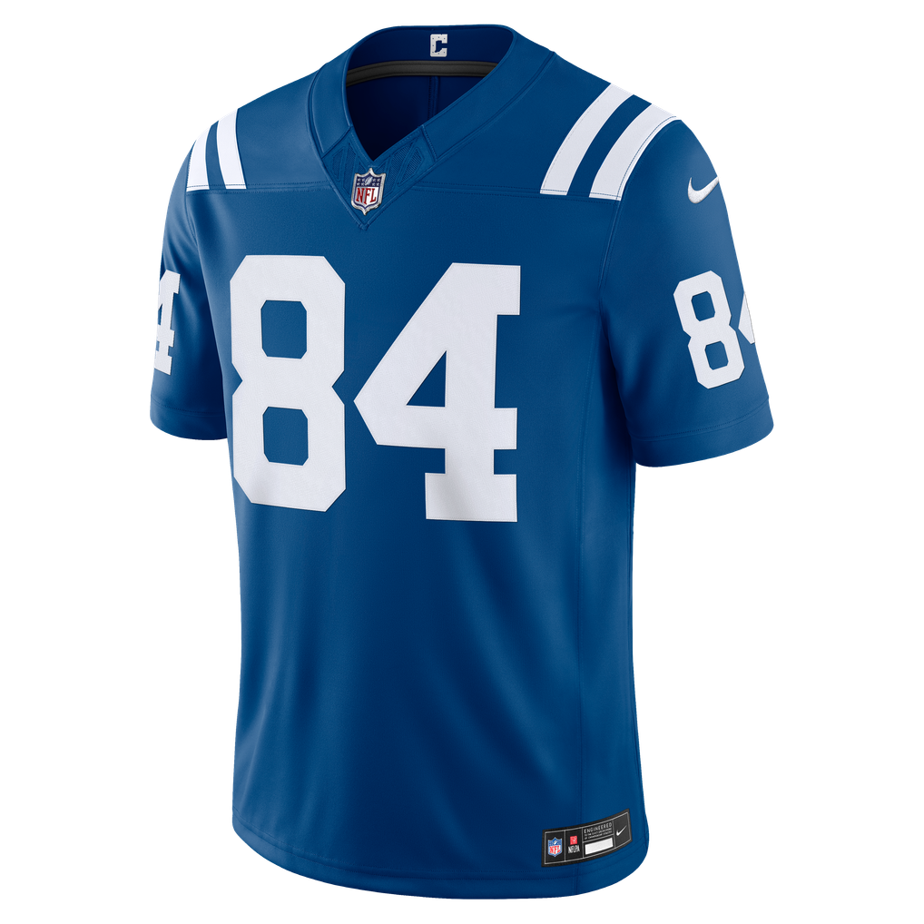 Men's Indianapolis Colts Tyler Warren Nike Royal Team Vapor F.U.S.E. Stitched Limited Jersey - Image 7