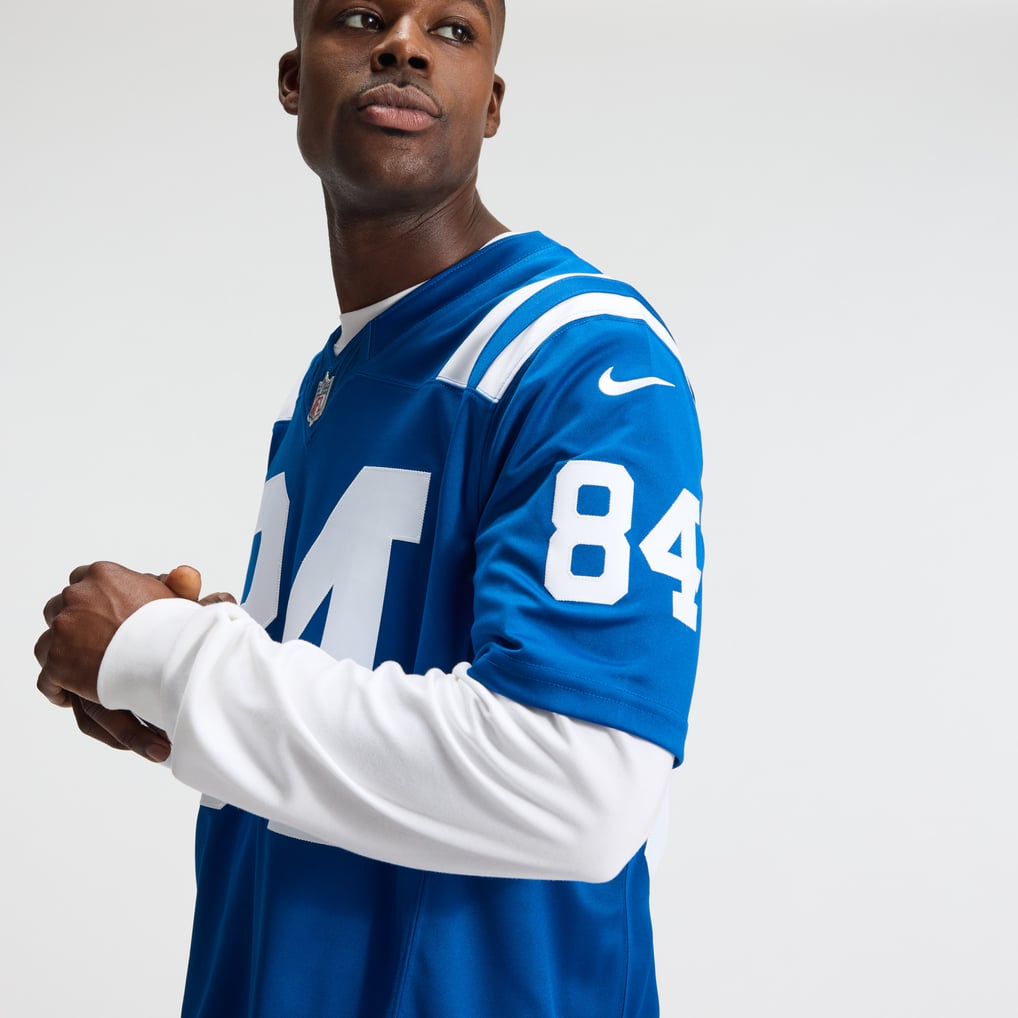 Men's Indianapolis Colts Tyler Warren Nike Royal Team Vapor F.U.S.E. Stitched Limited Jersey - Image 10