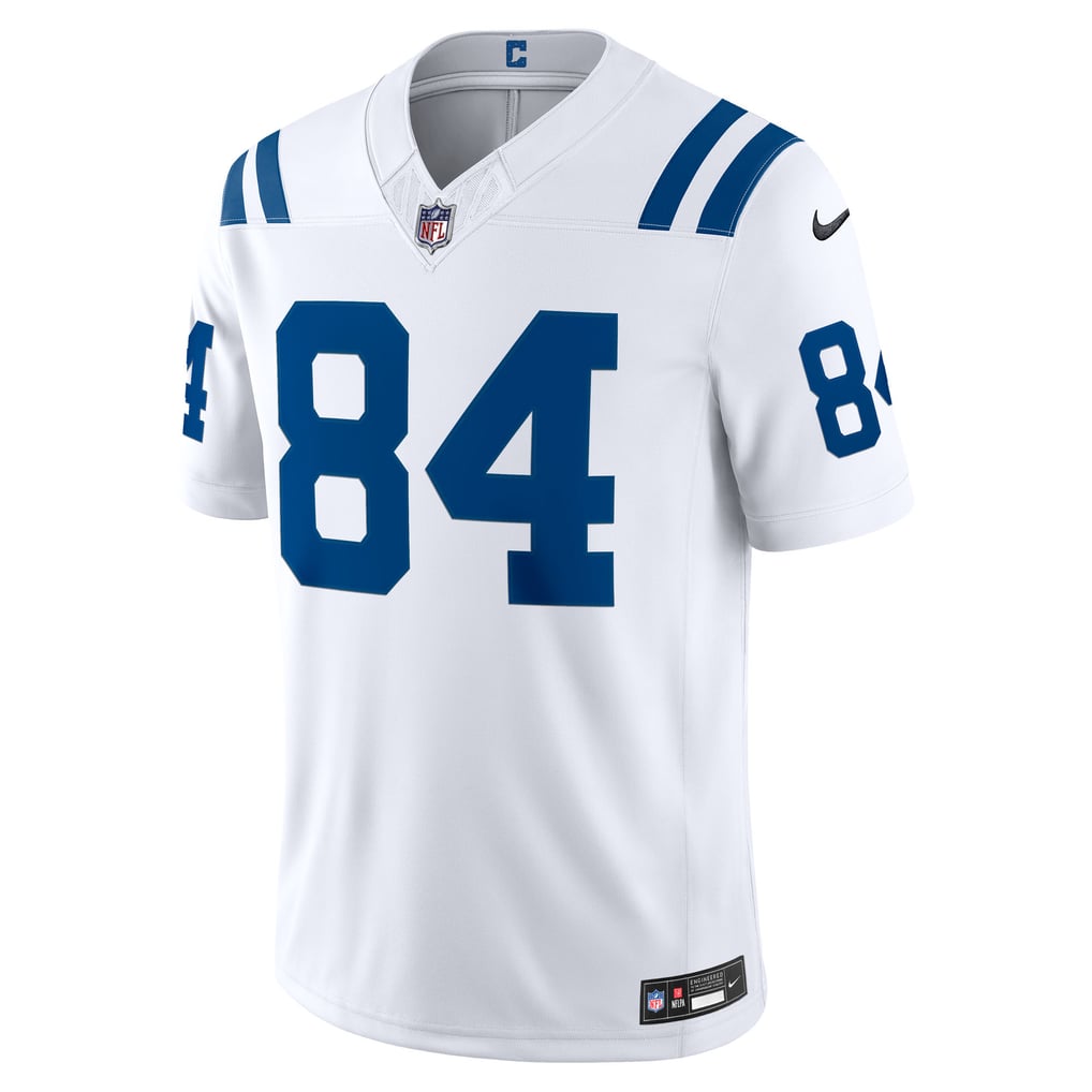 Men's Indianapolis Colts Tyler Warren Nike White Vapor F.U.S.E. Stitched Limited Jersey - Image 3
