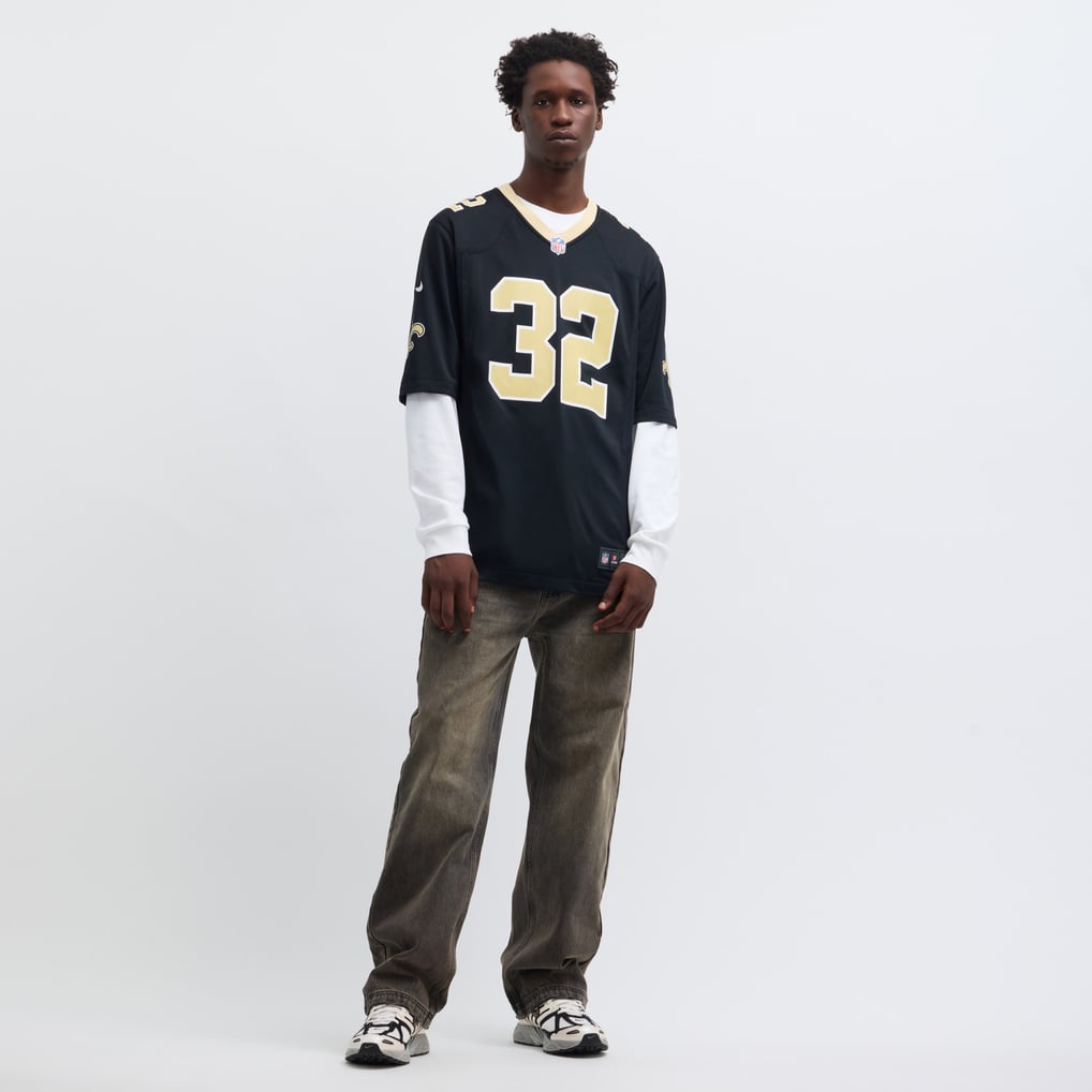 Men's New Orleans Saints Tyrann Mathieu Nike Black Game Jersey - Image 7