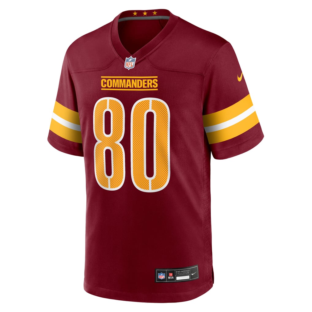 Men's Washington Commanders Tyree Jackson Nike  Burgundy Team Game Jersey - Image 3