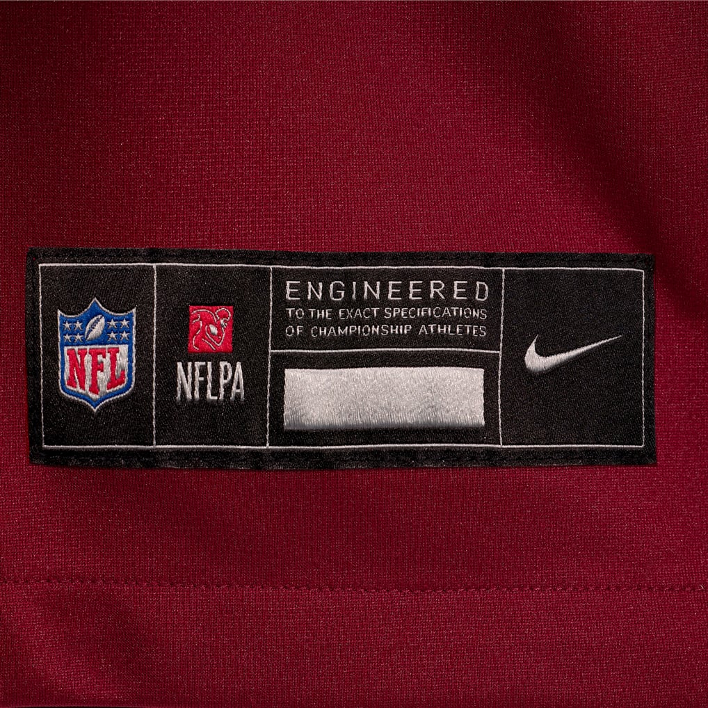 Men's Washington Commanders Tyree Jackson Nike  Burgundy Team Game Jersey - Image 7