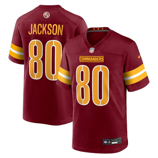 Men's Washington Commanders Tyree Jackson Nike  Burgundy Team Game Jersey - Image 1