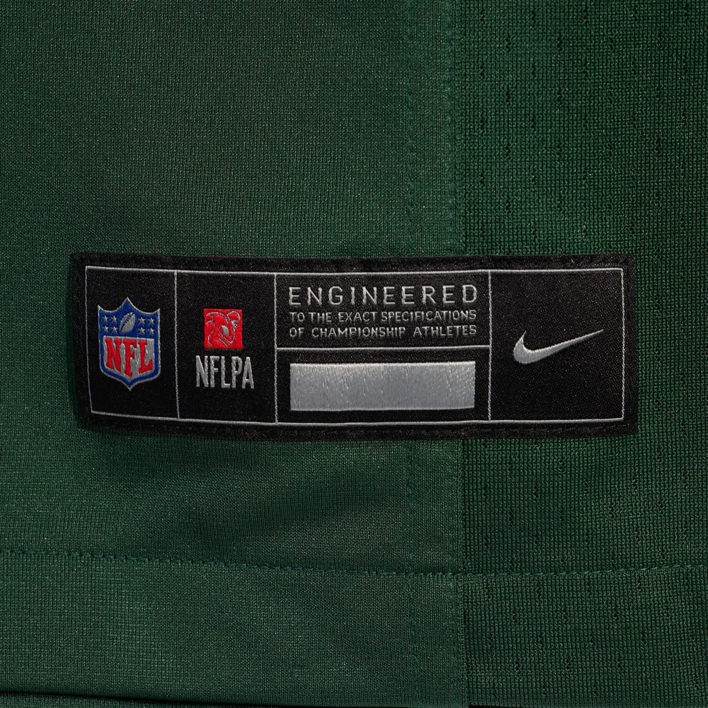 Men's Green Bay Packers Tyrod Taylor Nike Green Team Game Jersey - Image 9
