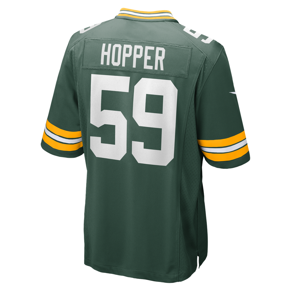 Men's Green Bay Packers Ty'Ron Hopper Nike  Green  Game Jersey - Image 4