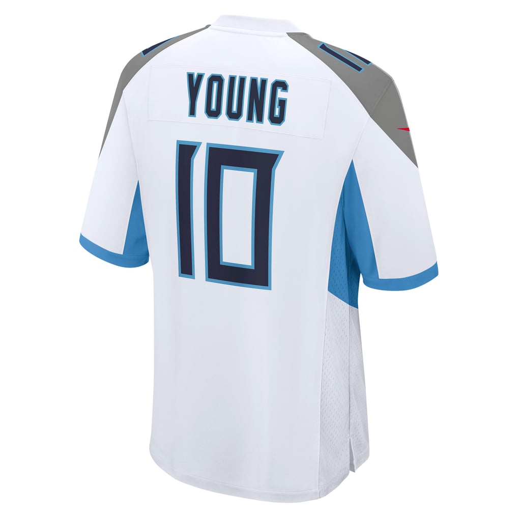 Men's Tennessee Titans Vince Young Nike White Retired Player Game Jersey - Image 4