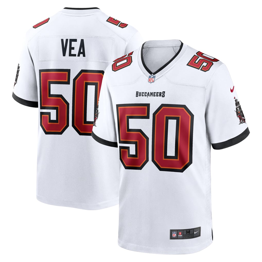 Men's Tampa Bay Buccaneers Vita Vea Nike  White White Game Jersey - Image 1