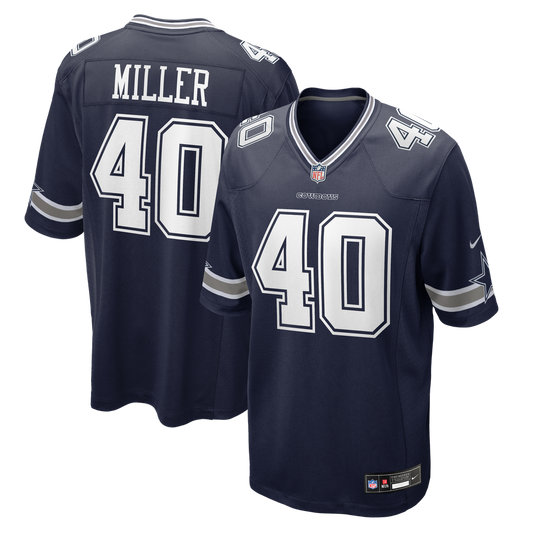 Men's Dallas Cowboys Von Miller Nike Navy Game Jersey - Image 1