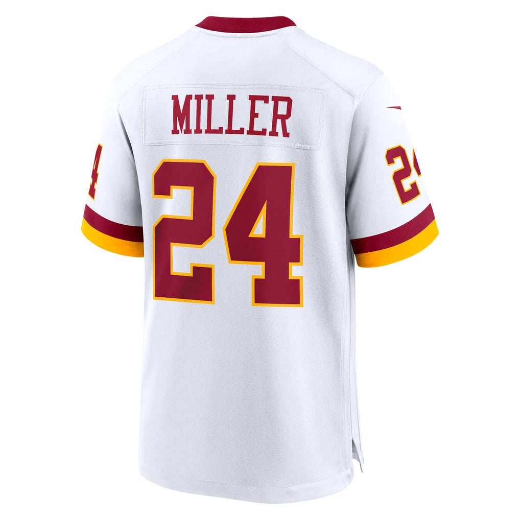 Men's Washington Commanders Von Miller Nike White Game Super Bowl Era Jersey - Image 4