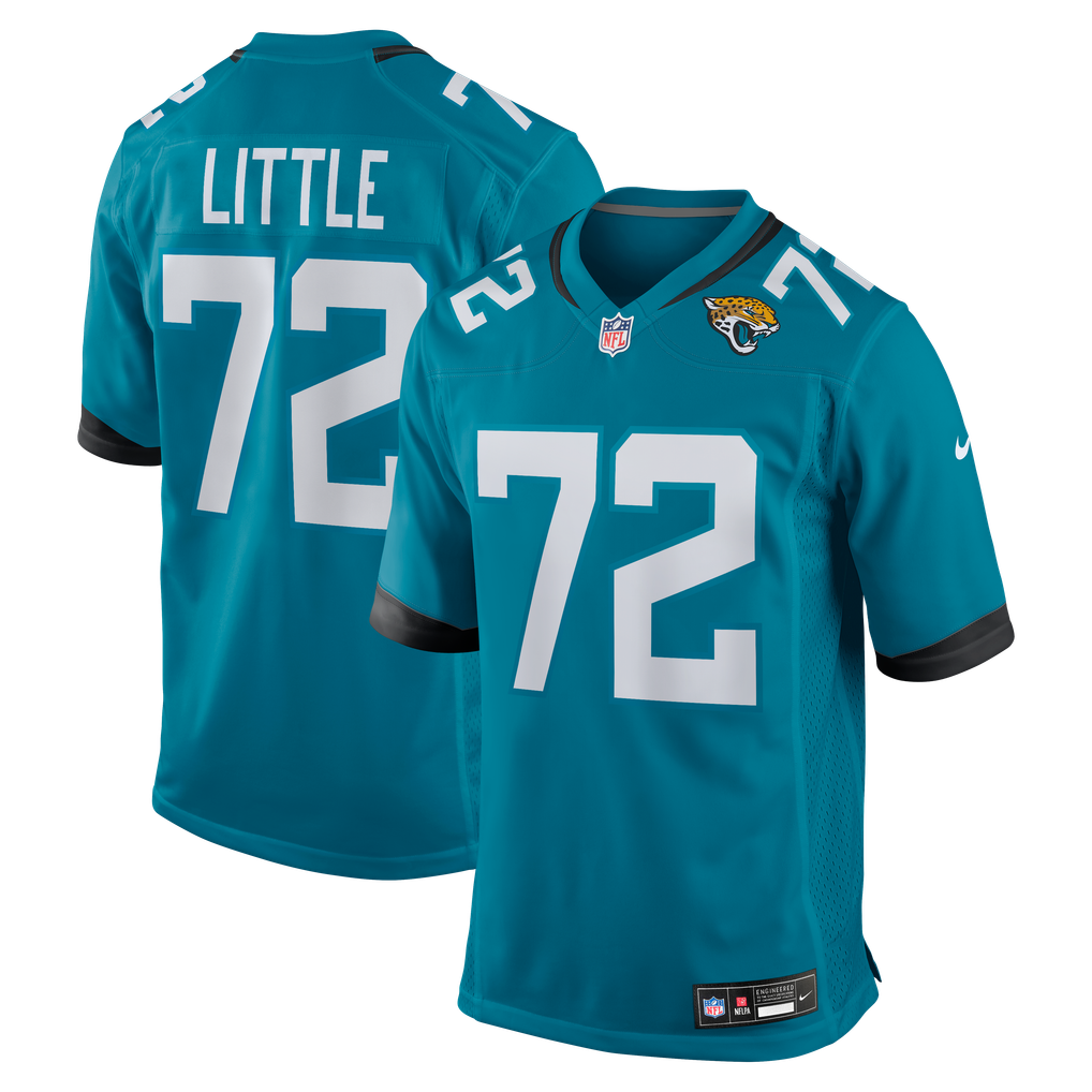 Men's Jacksonville Jaguars Walker Little Nike Teal Game Jersey - Image 2