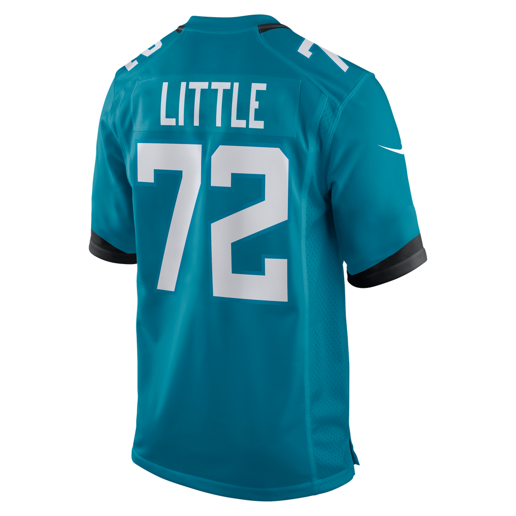 Men's Jacksonville Jaguars Walker Little Nike Teal Game Jersey - Image 4