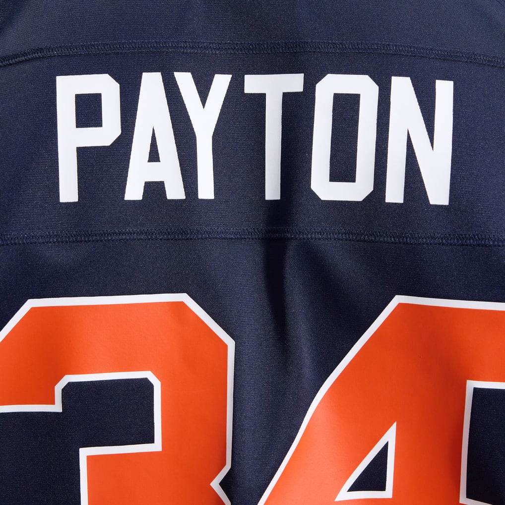 Men's Chicago Bears Walter Payton Nike Navy 2026 Rivalries Collection Game Jersey - Image 16