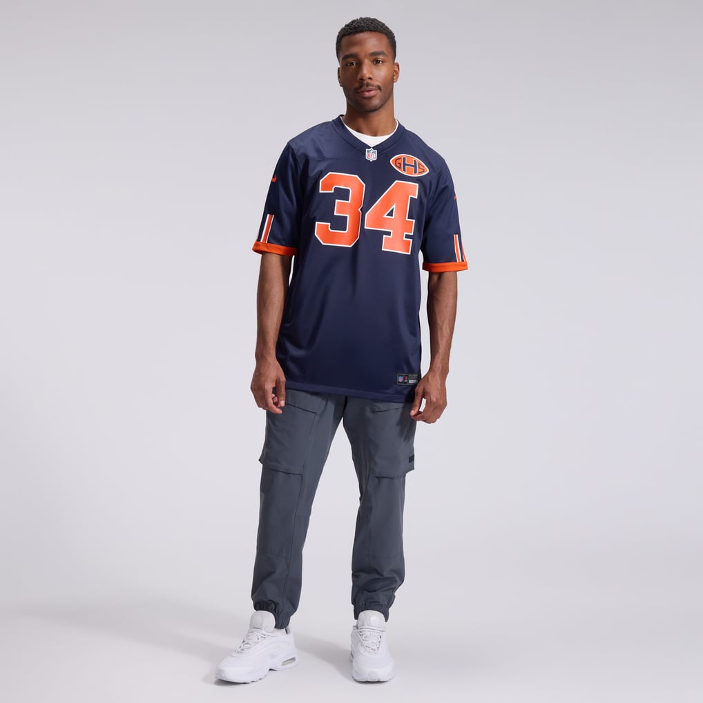 Men's Chicago Bears Walter Payton Nike Navy 2026 Rivalries Collection Game Jersey - Image 5