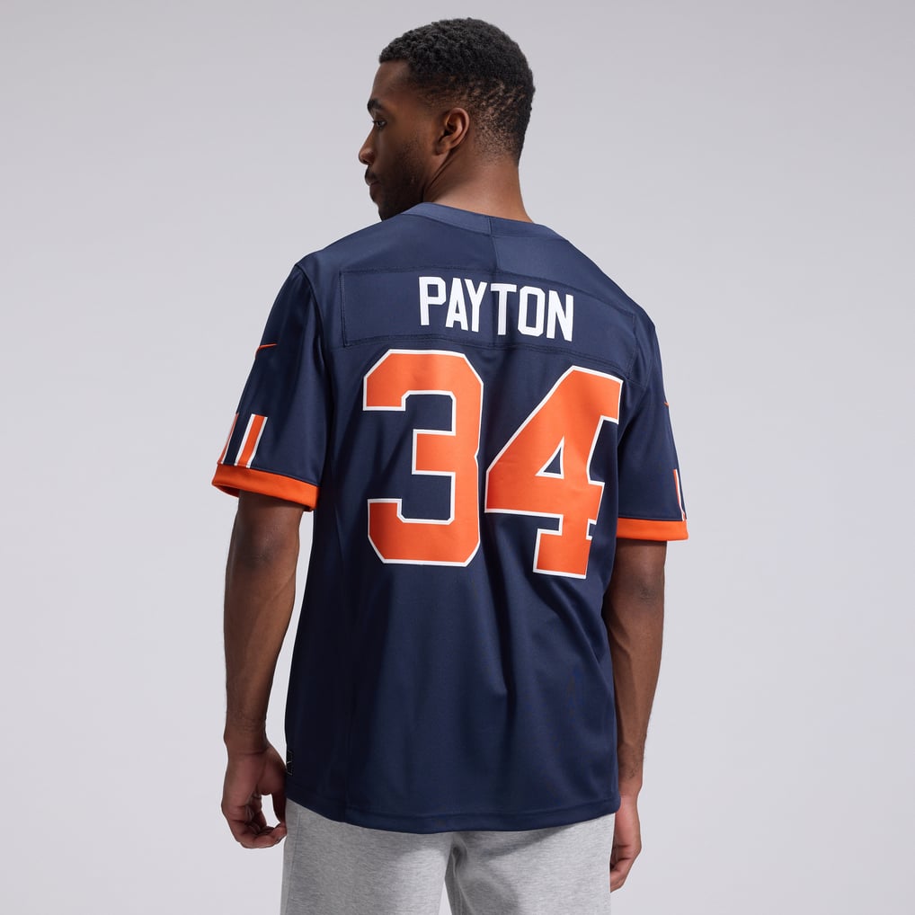 Men's Chicago Bears Walter Payton Nike Navy 2026 Rivalries Collection Stitched Limited Jersey - Image 4