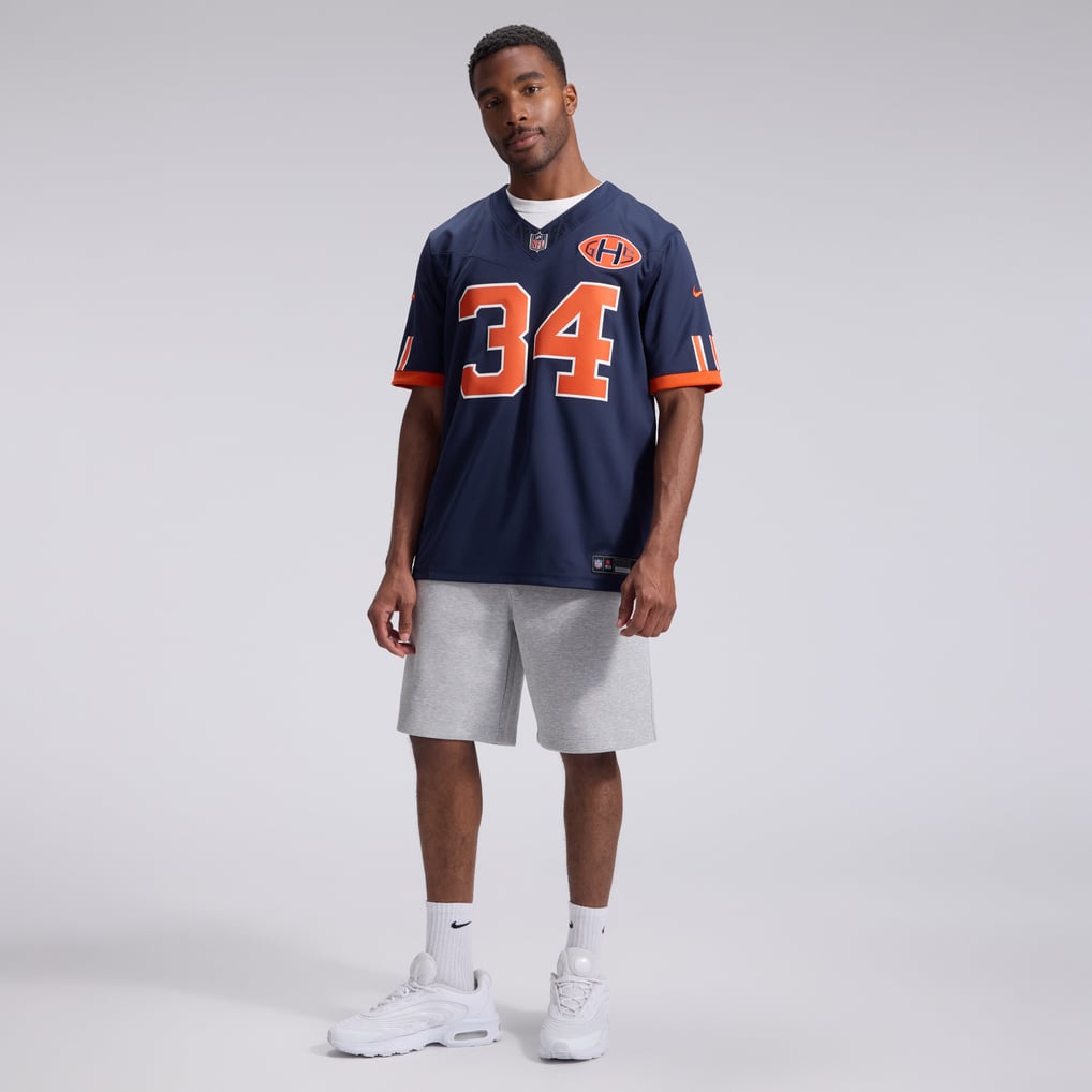 Men's Chicago Bears Walter Payton Nike Navy 2026 Rivalries Collection Stitched Limited Jersey - Image 5