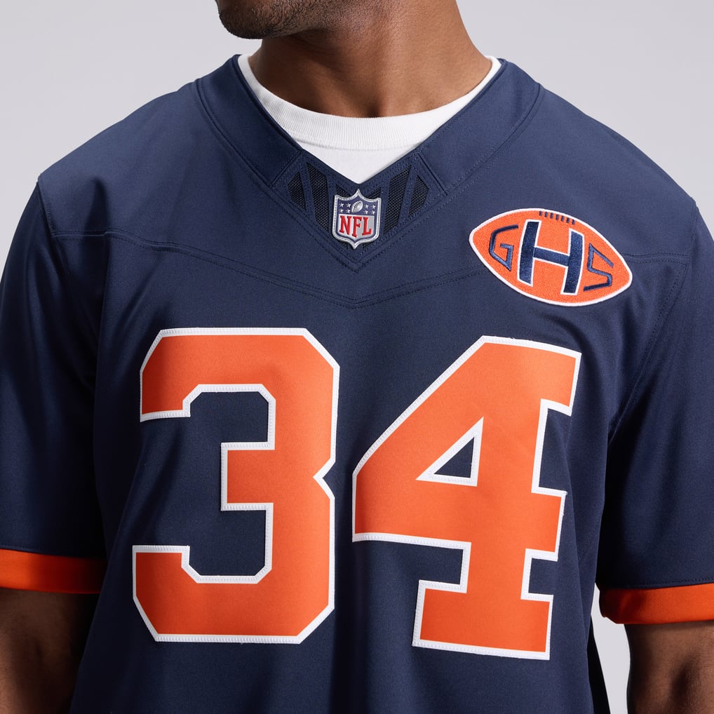 Men's Chicago Bears Walter Payton Nike Navy 2026 Rivalries Collection Stitched Limited Jersey - Image 9