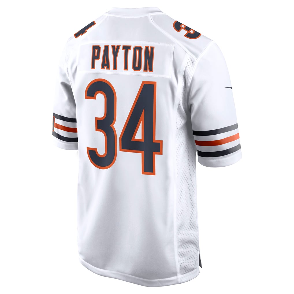 Men's Chicago Bears Walter Payton Nike White Retired Player Away Game Jersey - Image 4