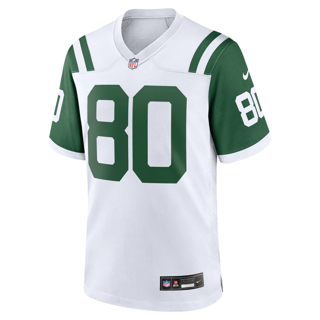 Men's New York Jets Wayne Chrebet Nike White Retired Player Alternate Game Jersey - Image 3