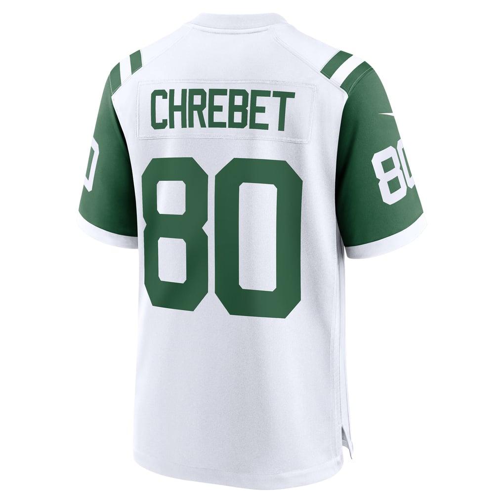 Men's New York Jets Wayne Chrebet Nike White Retired Player Alternate Game Jersey - Image 4