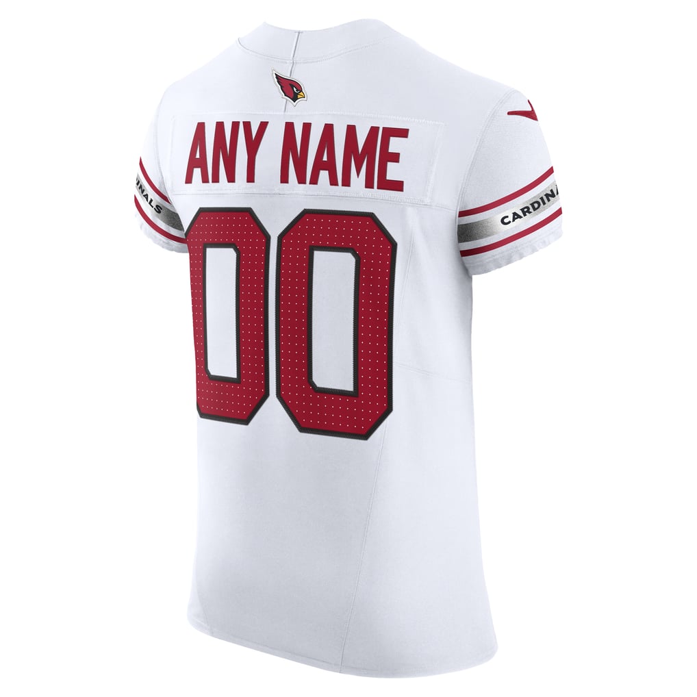 Men's Arizona Cardinals Nike White  Vapor F.U.S.E. Elite Custom Jersey - Image 4