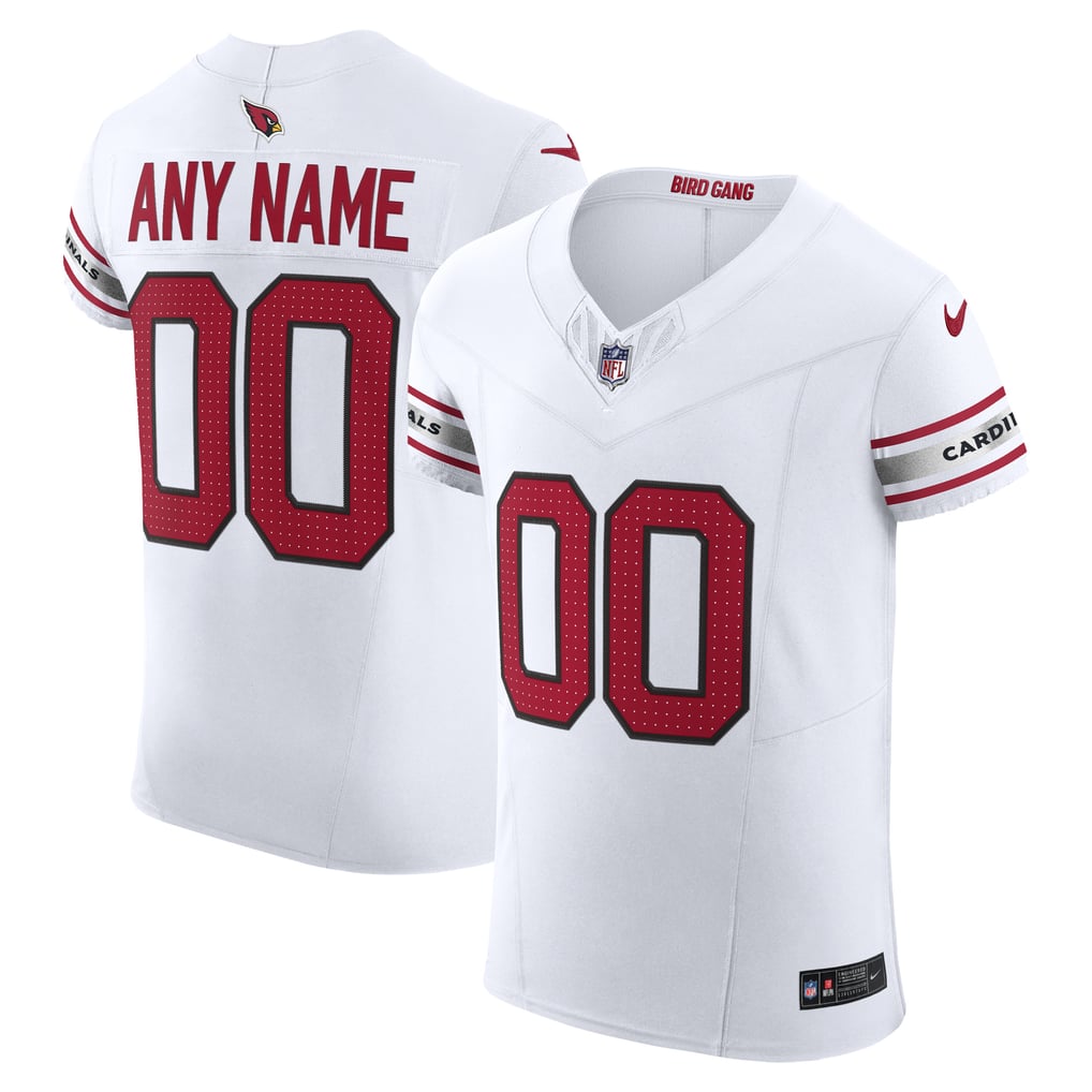Men's Arizona Cardinals Nike White  Vapor F.U.S.E. Elite Custom Jersey - Image 1