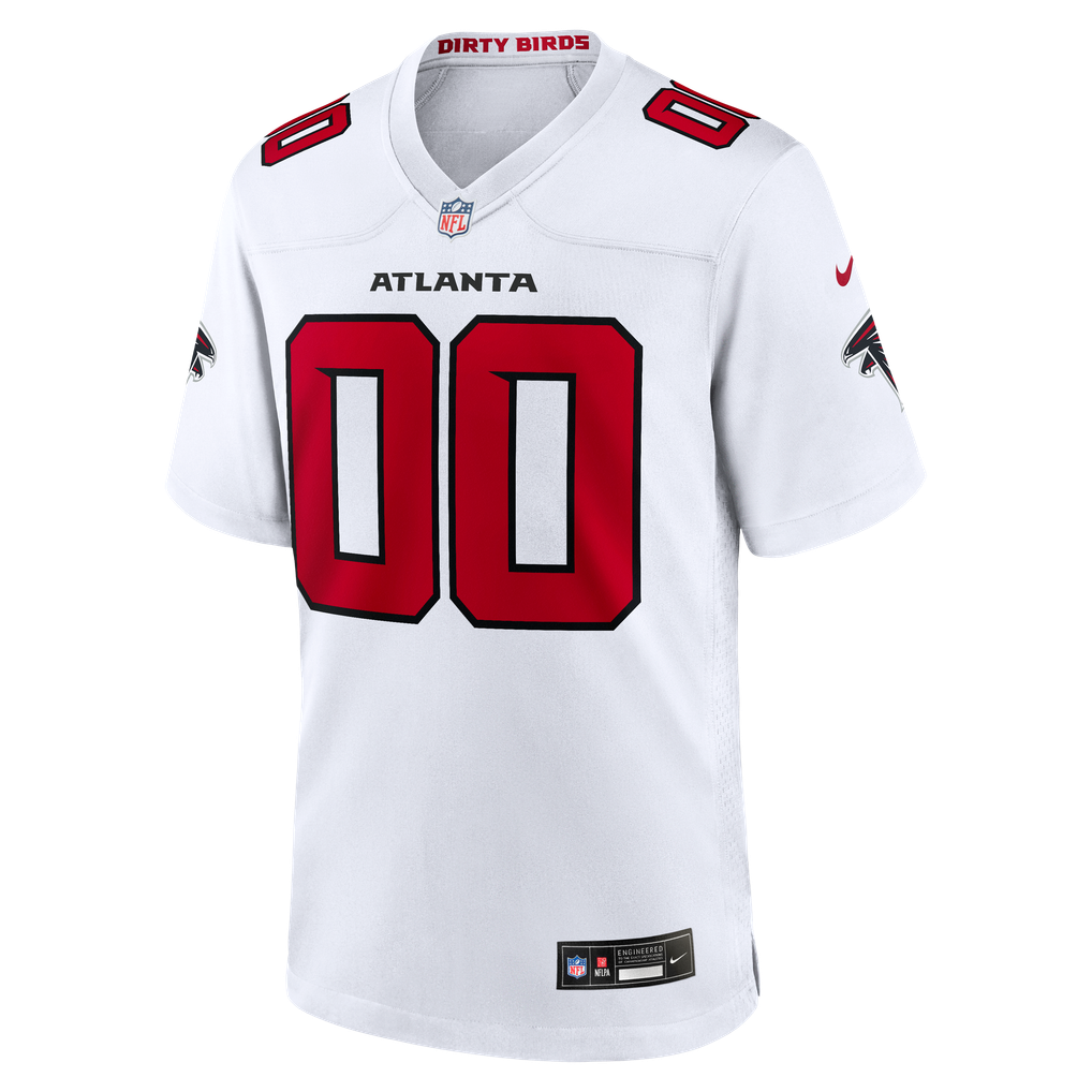 Men's Atlanta Falcons Nike White Custom Game Jersey