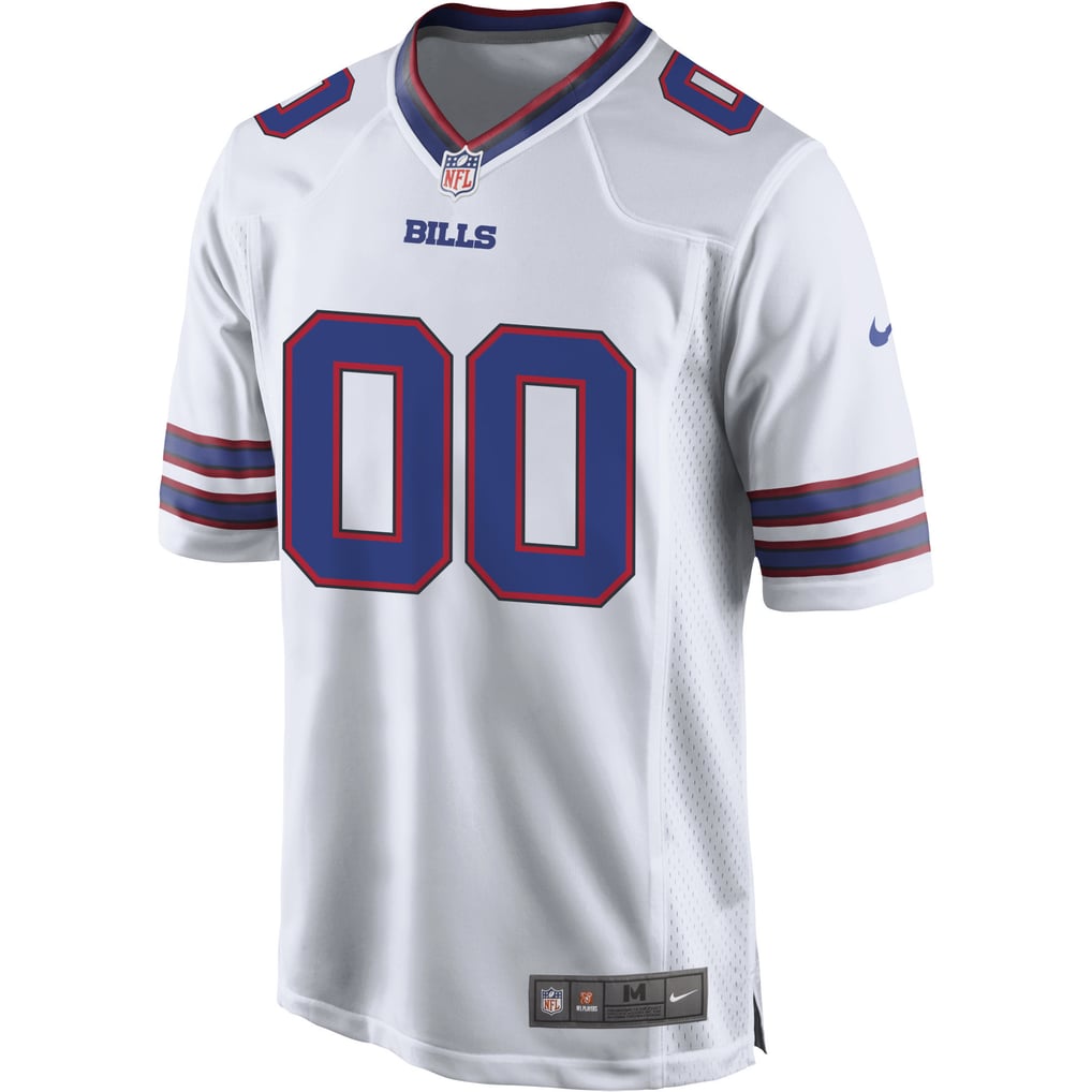 Men's Buffalo Bills Nike White Custom Game Jersey - Image 3