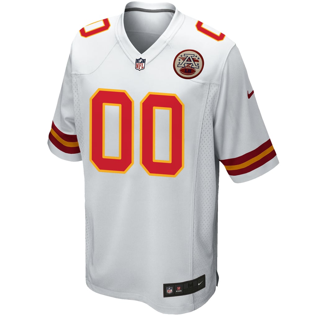 Men's Kansas City Chiefs Nike White Custom Game Jersey - Image 3
