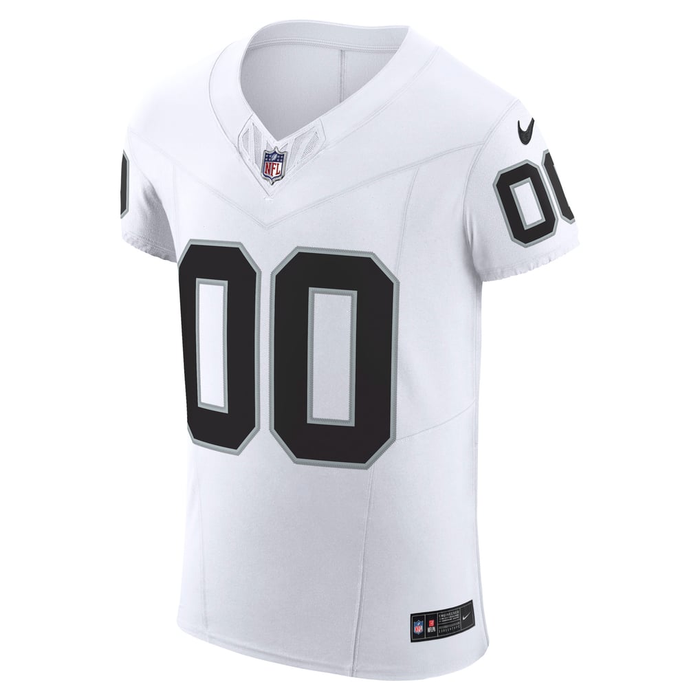 Men's Las Vegas Raiders Nike White Vapor F.U.S.E. Elite Custom Jersey - Image 3