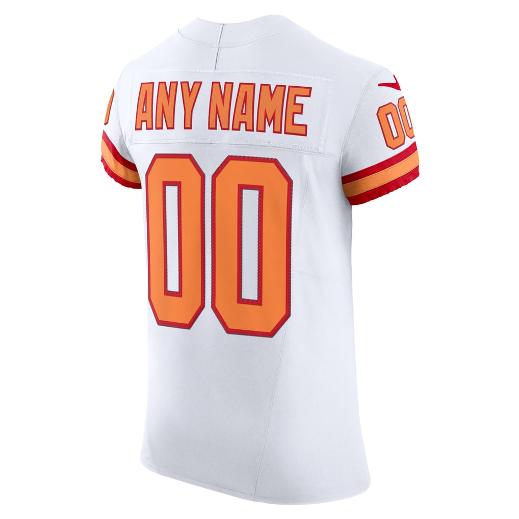 Men's Tampa Bay Buccaneers Nike White  Vapor F.U.S.E. Custom Elite Jersey - Image 4