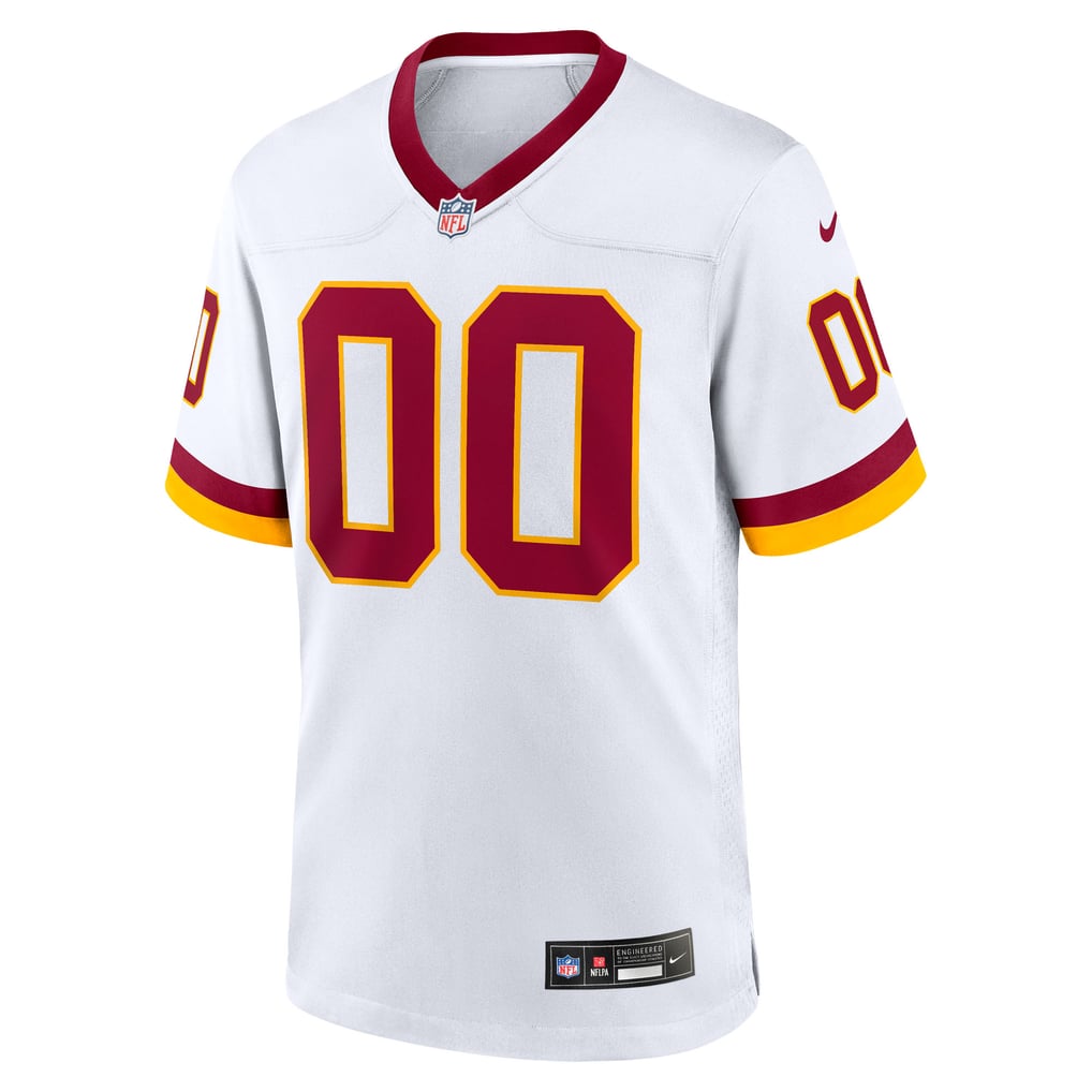Men's Washington Commanders Nike White Game Super Bowl Era Custom Jersey - Image 3